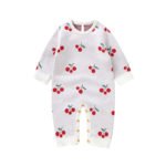 Ins Hot Sale Mimixiong Knitted Newborn Lovely Baby Rompers Jumpsuits Babies Clothes Kids Sweaters Clothing