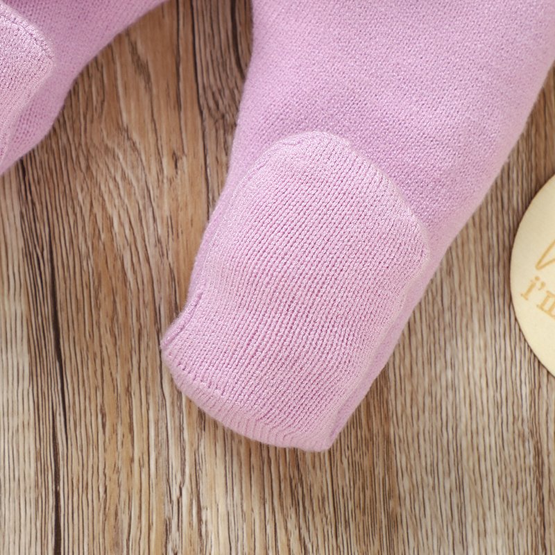 Winter Knit Baby Sweater & Solid Pant Set Mimixiong