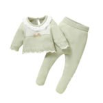 Winter Knit Baby Sweater & Solid Pant Set Mimixiong