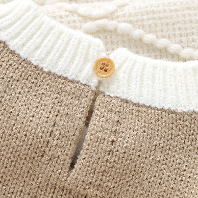 Soft Warm Stripes Long Sleeve Knit Pullover Sweater Mimixiong