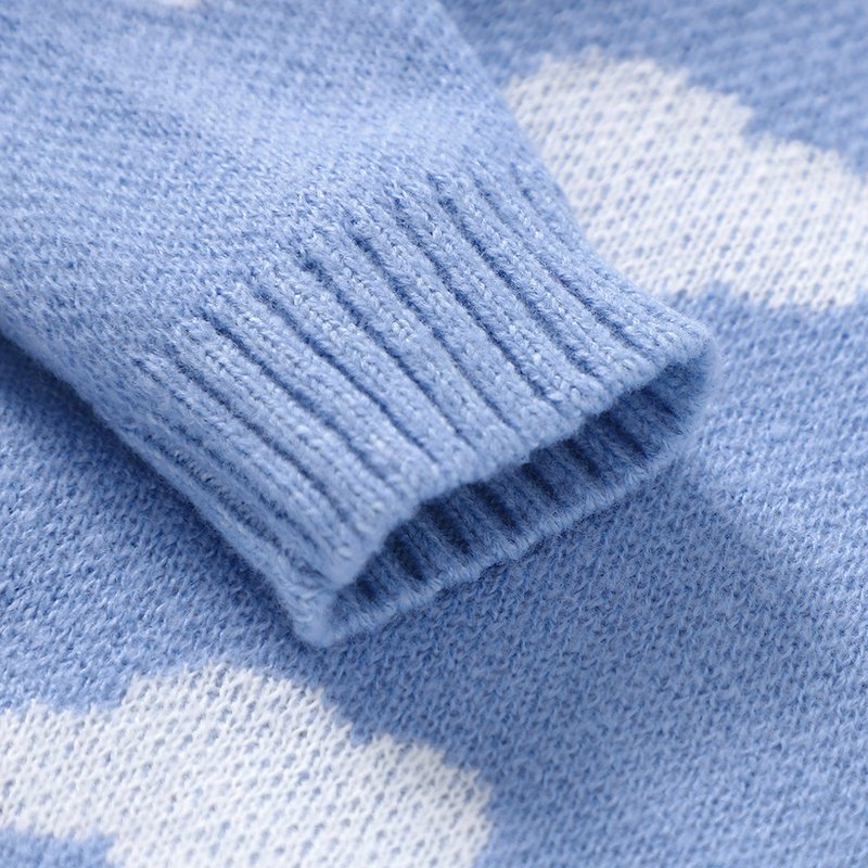 Cloud Pattern Baby Knit Sweaters Mimixiong