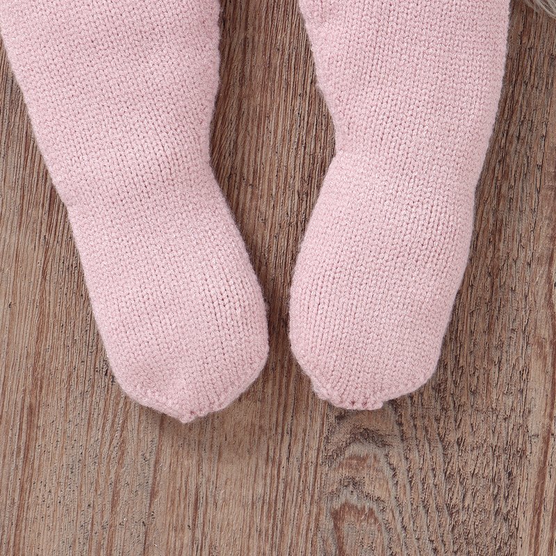 Wholesale Soft Baby Knitted Footie Pants & Dresses Set Mimixiong