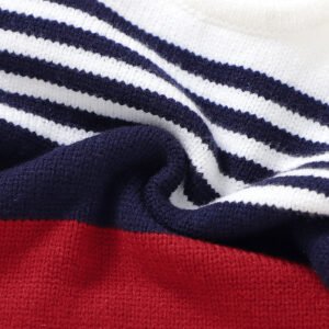 New Arrival Streak Design Knitted Winter Baby Jumpsuit Mimixiong