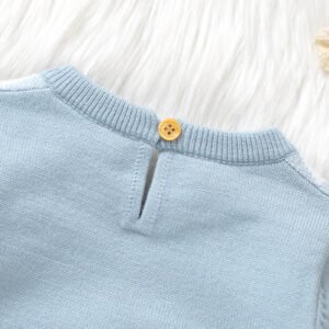 Custom Newborn Bodysuit Knitted Tartan Jumpsuit Mimixiong