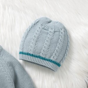 Newborn Baby Romper Jumpsuit with Hat Clothing Set Mimixiong