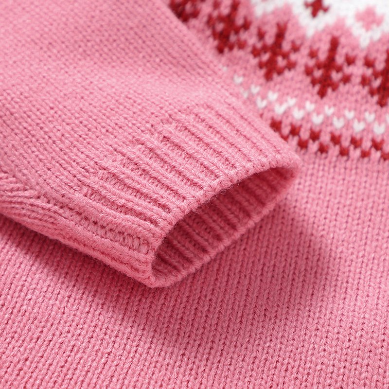 Newborn Baby Girls Sweater, Footie Pants & Hat 3Pcs Set Mimixiong