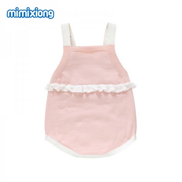 Bunny Cute Baby Knitted Cotton Romper Jumpsuit Mimixiong