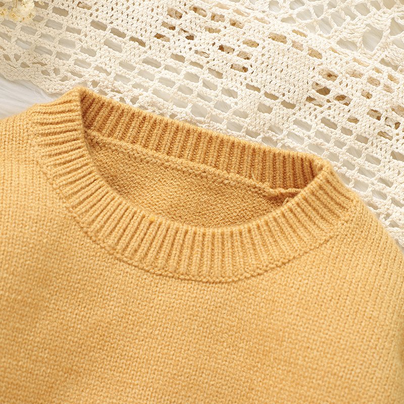 New Arrival Cute Lion Pattern Baby Sweater Mimixiong