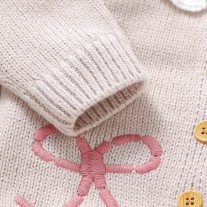 Baby Girl's Bow Knitted Cardigan Hot Sale Mimixiong
