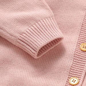 Soft Knitted Baby Cardigan with Bear Design Mimixiong