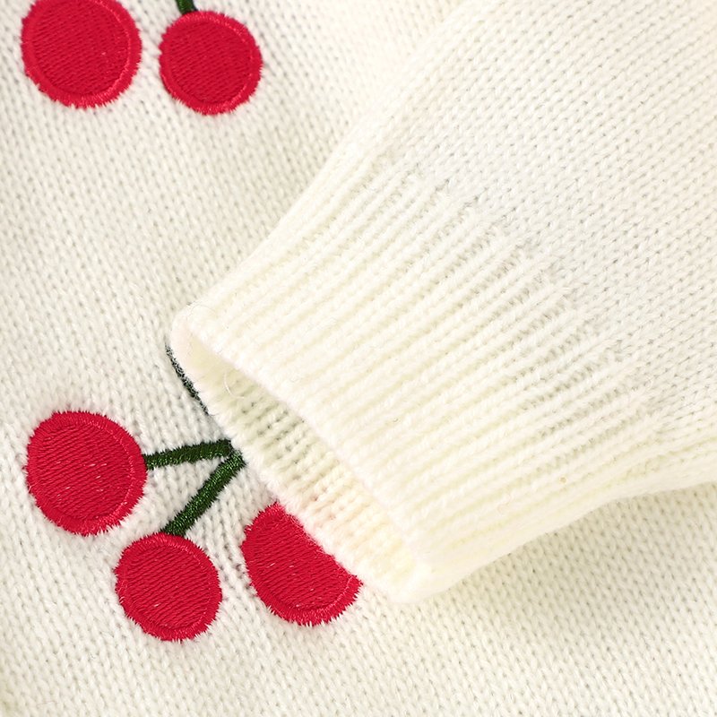 Knitted Baby Girls Cardigan Winter Coat Mimixiong