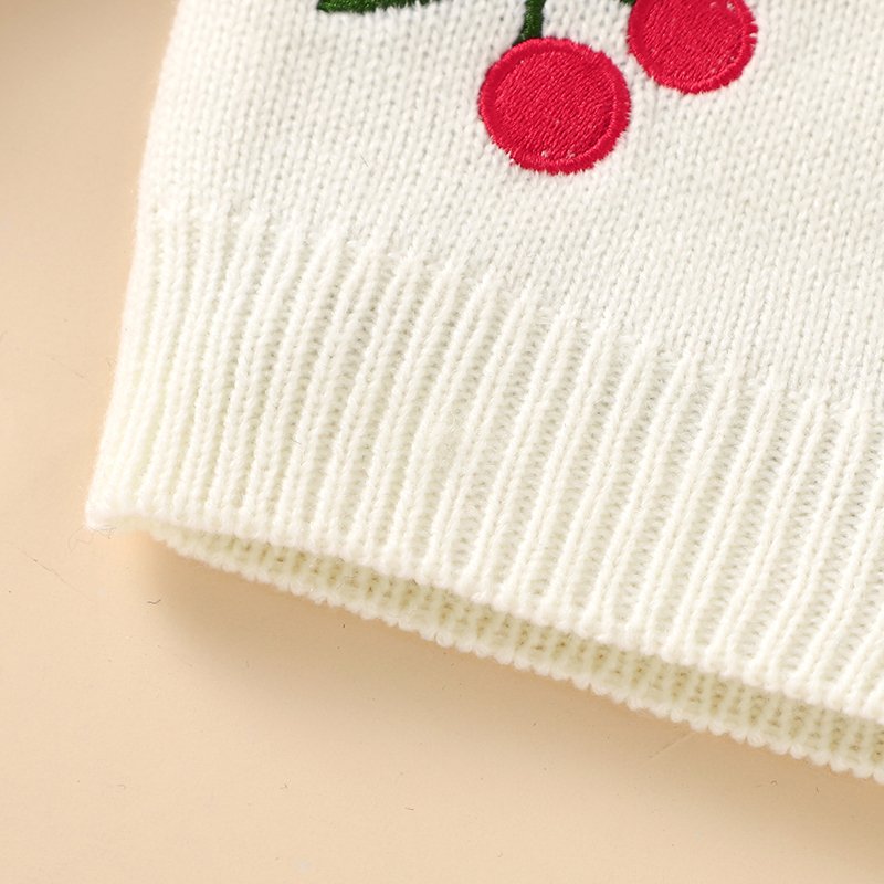 Knitted Baby Girls Cardigan Winter Coat Mimixiong