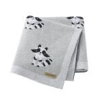 Hot Sale 100% Cotton Knitted Baby Blankets Cute Animal Mimixiong
