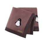 Wholesale 100% Cotton Baby Penguin Pattern Blanket Mimixiong