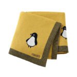 Wholesale 100% Cotton Baby Penguin Pattern Blanket Mimixiong