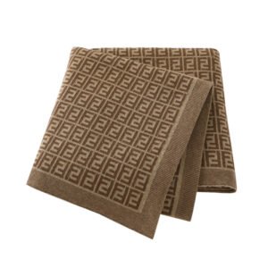 Unique Texture Knitted Baby Blanket Knitting Mimixiong