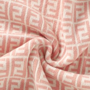 Unique Texture Knitted Baby Blanket Knitting Mimixiong