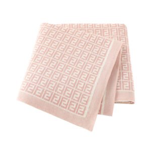 Unique Texture Knitted Baby Blanket Knitting Mimixiong