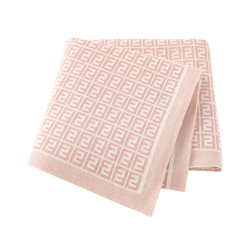 Unique Texture Knitted Baby Blanket Knitting Mimixiong