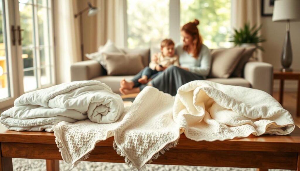 Choosing blanket materials