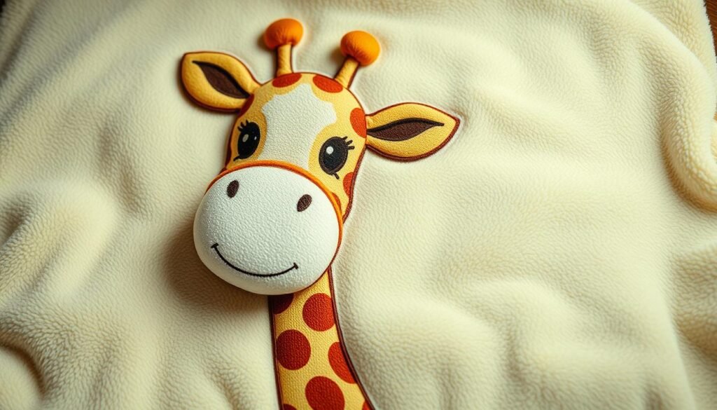Laughing Giraffe baby blankets