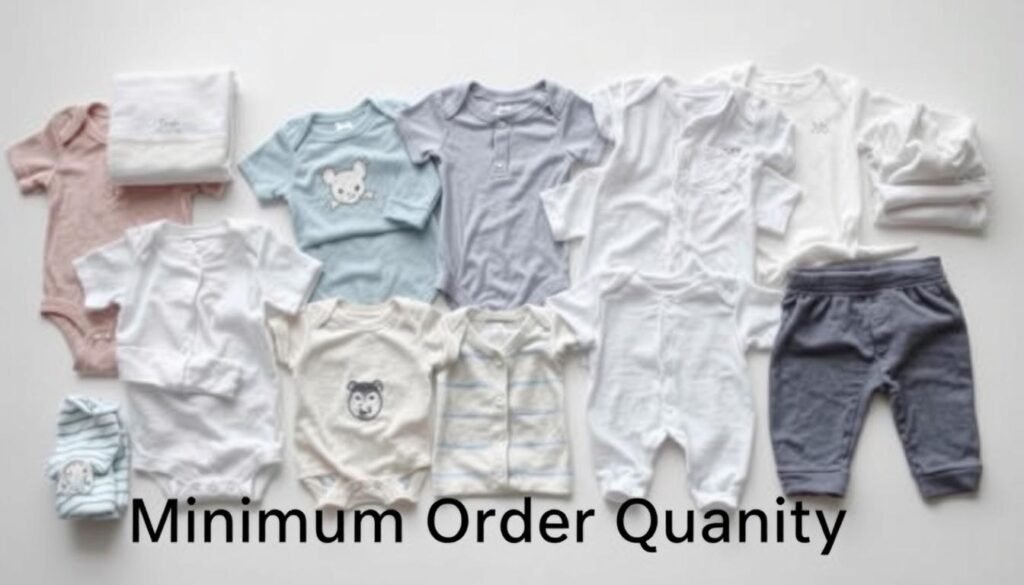 MOQ baby clothing
