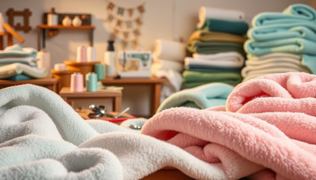 Materials Used in Fleece Baby Blankets