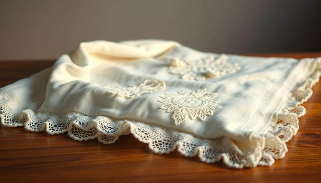 features of christening blankets