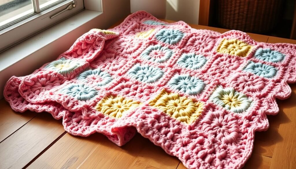 granny square blanket