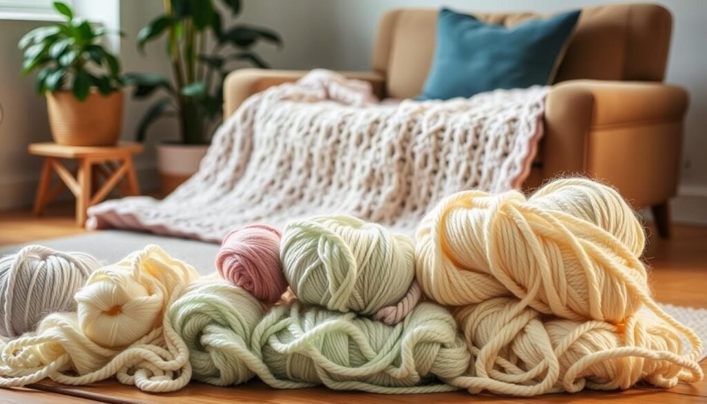 how much yarn for baby blanket