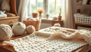 how to crochet a baby blanket