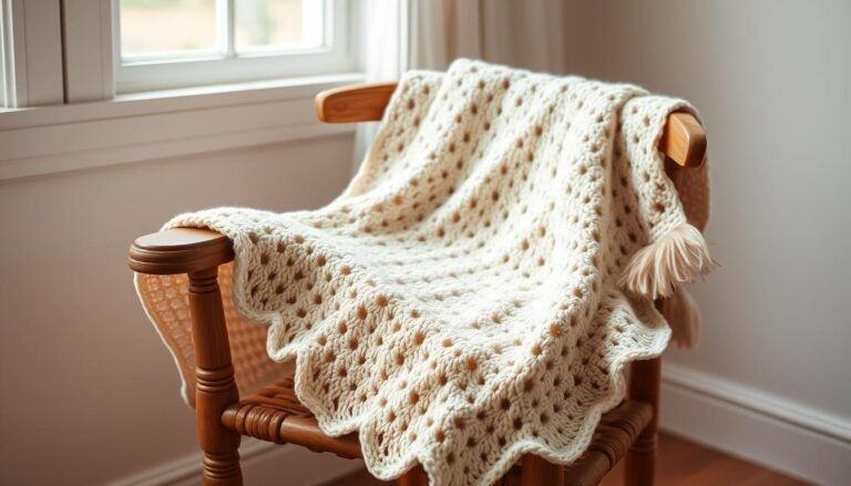 how to crochet a baby blanket with your fingers