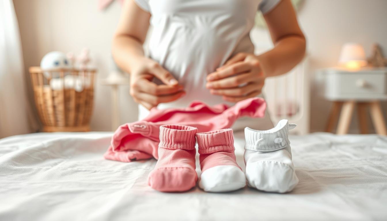 how to fold baby clothes