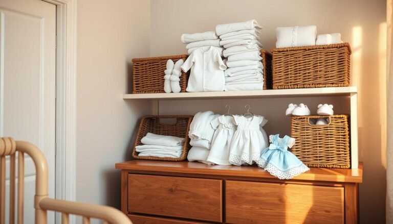 how to store baby clothes