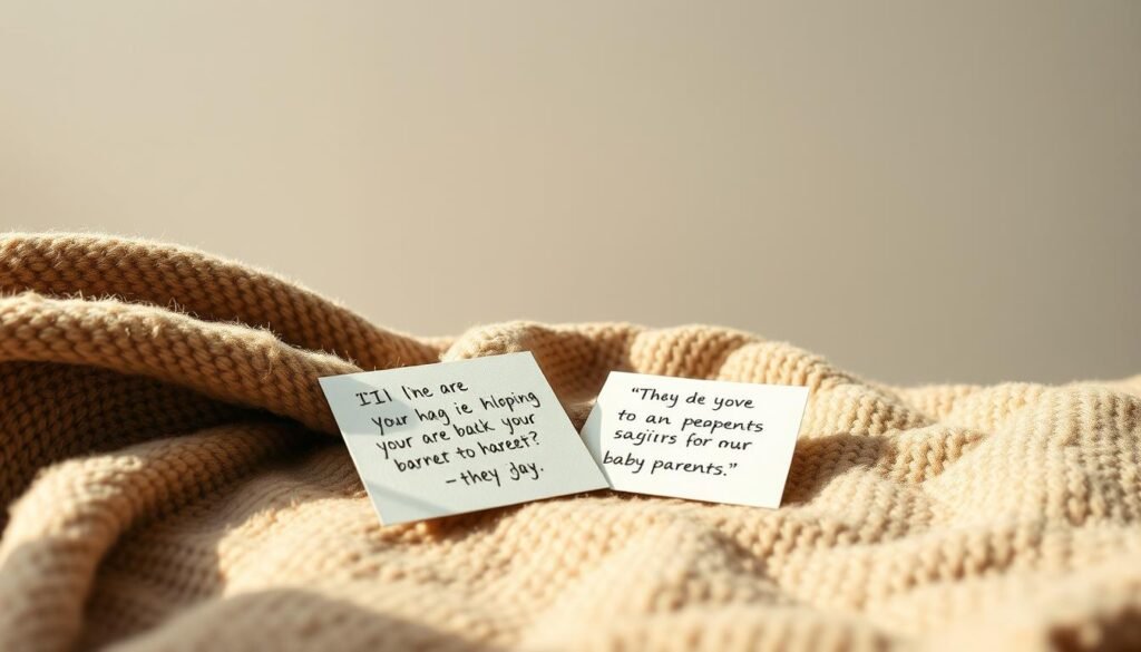 parent testimonials baby blanket