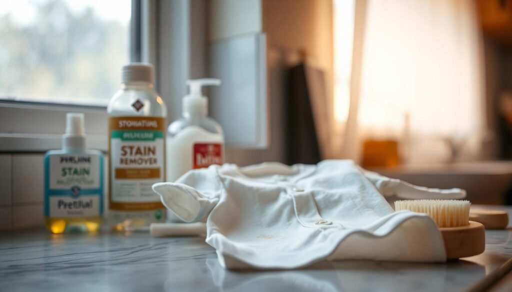 pre-treating stains