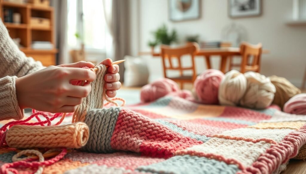 step-by-step baby blanket