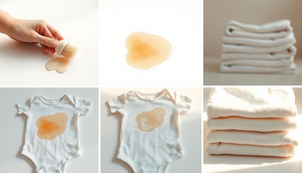 step-by-step stain removal