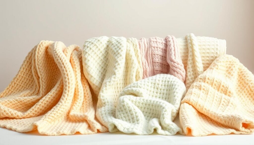 various baby blanket types