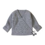 Hot Sale Baby Sweaters with Pompom Design for Newborns Mimixiong