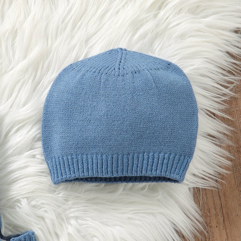 Baby Pocket Overalls & Hat Set Mimixiong