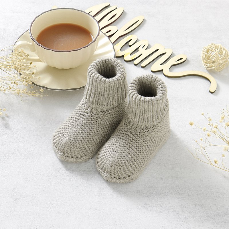 Hot Sale Knitted Baby Shoes Winter Socks Mimixiong