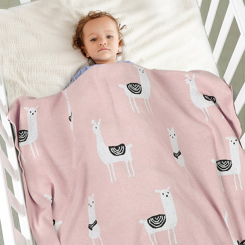 Baby Muslin Swaddle Animal Blanket Wrap Mimixiong