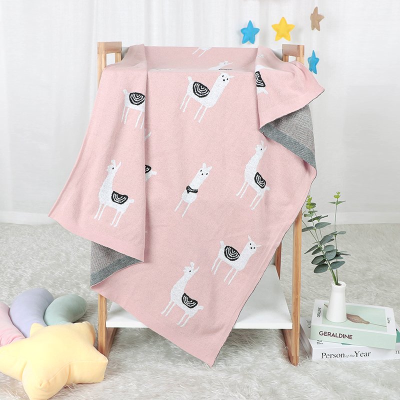 Baby Muslin Swaddle Animal Blanket Wrap Mimixiong
