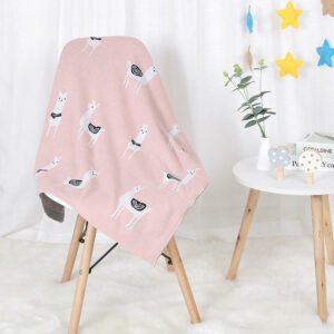 Baby Muslin Swaddle Animal Blanket Wrap Mimixiong