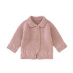 Baby Clothes Boutique Baby Clothes Kids Soft Clothing Long Sleeve With Button Sweater Cardigan Fall Winter sueter de bebes