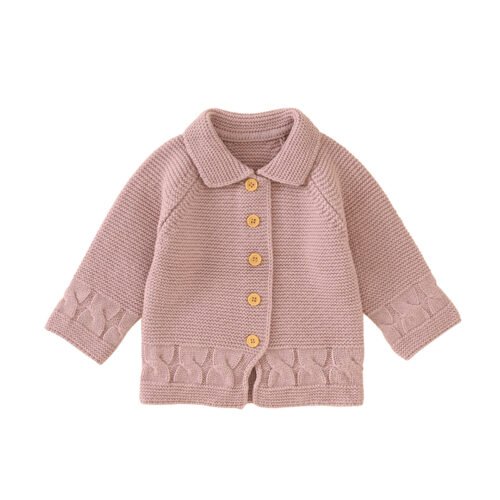 Baby Clothes Boutique Baby Clothes Kids Soft Clothing Long Sleeve With Button Sweater Cardigan Fall Winter sueter de bebes