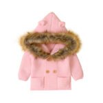 Fast Shipping Knitted Baby Hooded Cardigans Mimixong