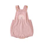 100% Cotton Knitted Baby Kids Jumpsuit Romper Mimixiong