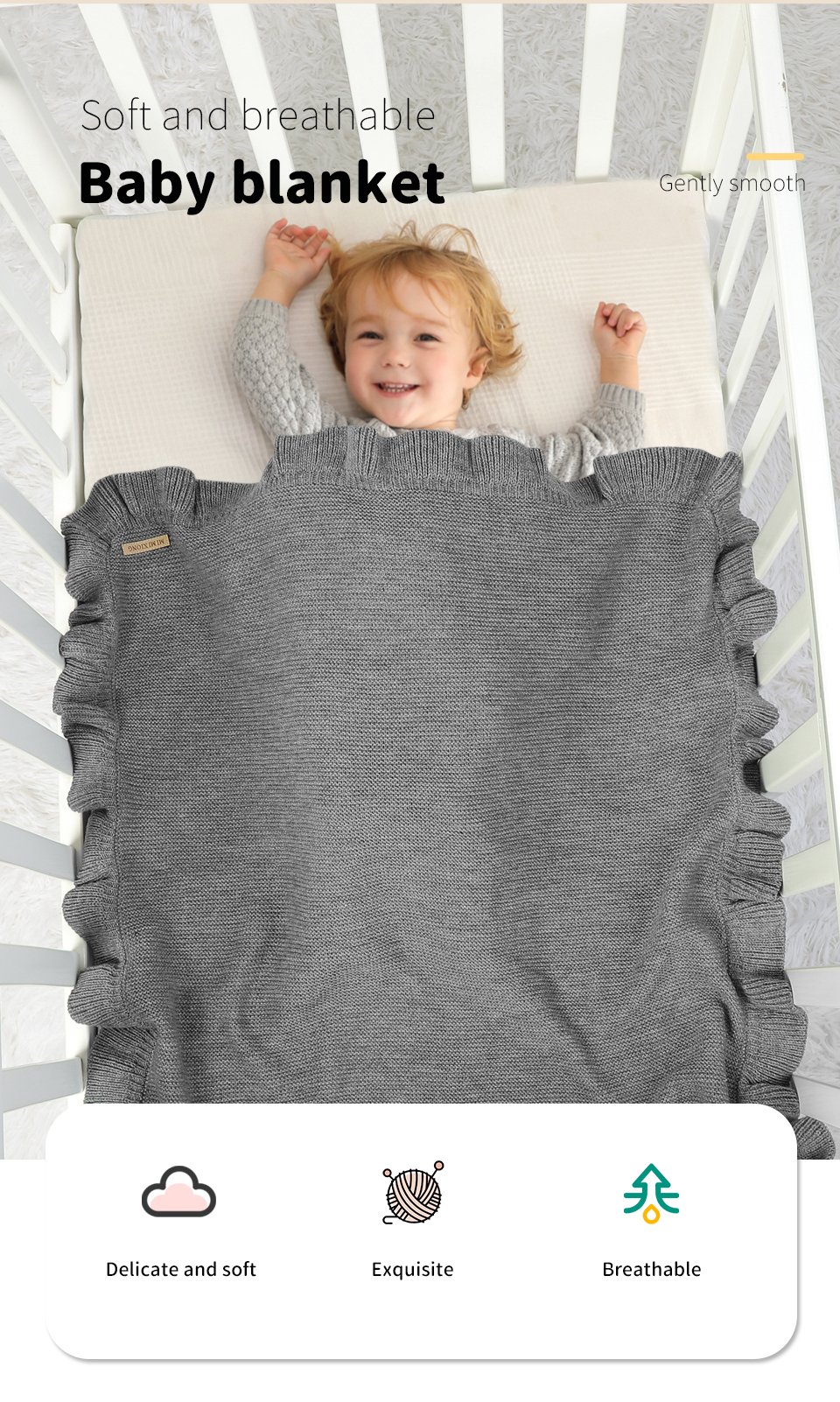 Soft Beautiful Pattern Knitted Baby Blankets Mimixiong 2 详情 英文 01 40